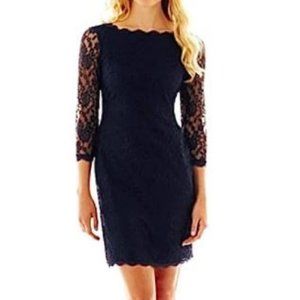 Simply Liliana Blue Lace Dress